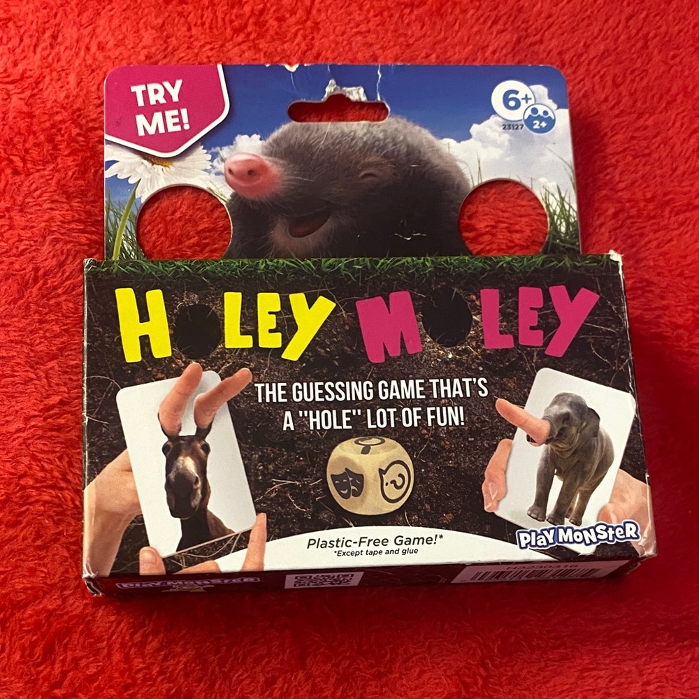 Holey Moley Card Game - Colorful Family Fun